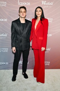 Spencer Williams and Laura Montgomery at the 26th Costume Designers Guild Awards held at Neuehouse Hollywood on February 21, 2024 in Los Angeles, California.
