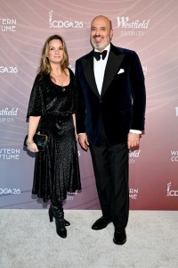 Gali Noy and Mark Bridges at the 26th Costume Designers Guild Awards held at Neuehouse Hollywood on February 21, 2024 in Los Angeles, California.